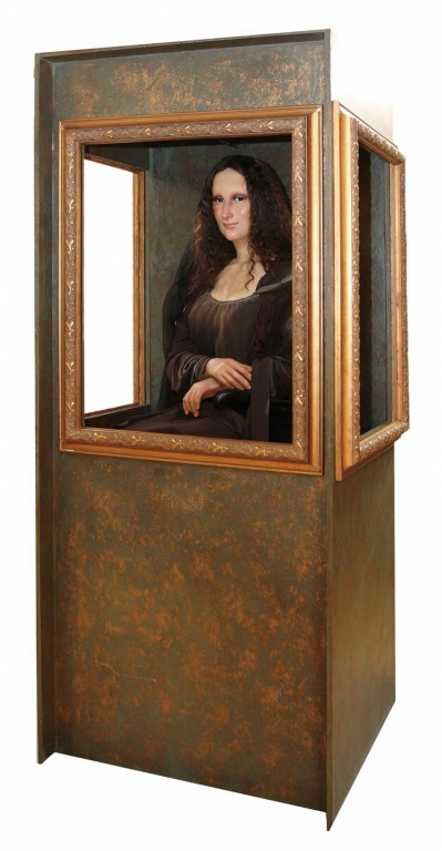 image of Mona Lisa in Profile | Mitsuo SHIGEMURA