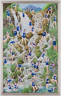《滝の絵》　2007-2010　キャンバス、アクリル絵具439×272cm 厚6cm　撮影：福永一夫 国立国際美術館蔵の画像